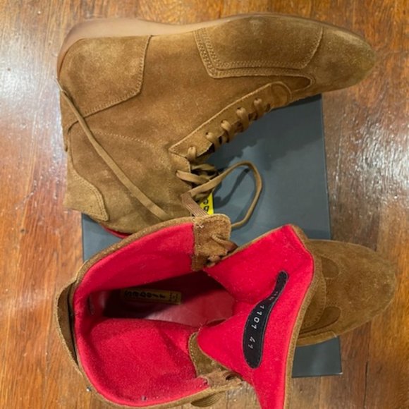 SABELT Suede Lace-Up Over-Ankle Boots - Men's 41 - Picture 5 of 5